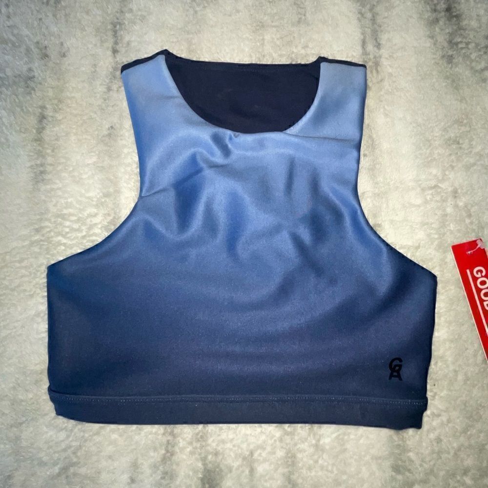NWTs Good American Empower Ombré Sports Bra w/ Mesh Racerback Size XS